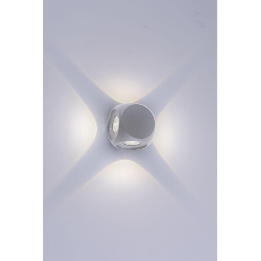 Paul Neuhaus 9485-21 - LED Kültéri fali lámpa CARLO 4xLED/0,8W/230V IP54