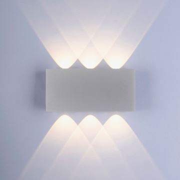 Paul Neuhaus 9488-21 - LED Kültéri fali lámpa CARLO 6xLED/0,8W/230V IP54