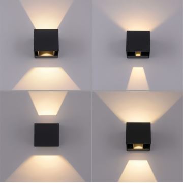 Paul Neuhaus 9493-13 - LED Kültéri fali lámpa BLOCK LED/6W/230V IP54