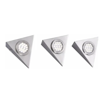 Paul Neuhaus L1116-55-3 - KÉSZLET 3x LED Bútorvilágítás CARLOS LED/2,5W/230V 3000-6500K