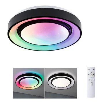 Paulmann 70544 - LED RGBW/22W Dimmelhető mennyezeti lámpa RAINBOW 230V 3000-6500K + távirányító