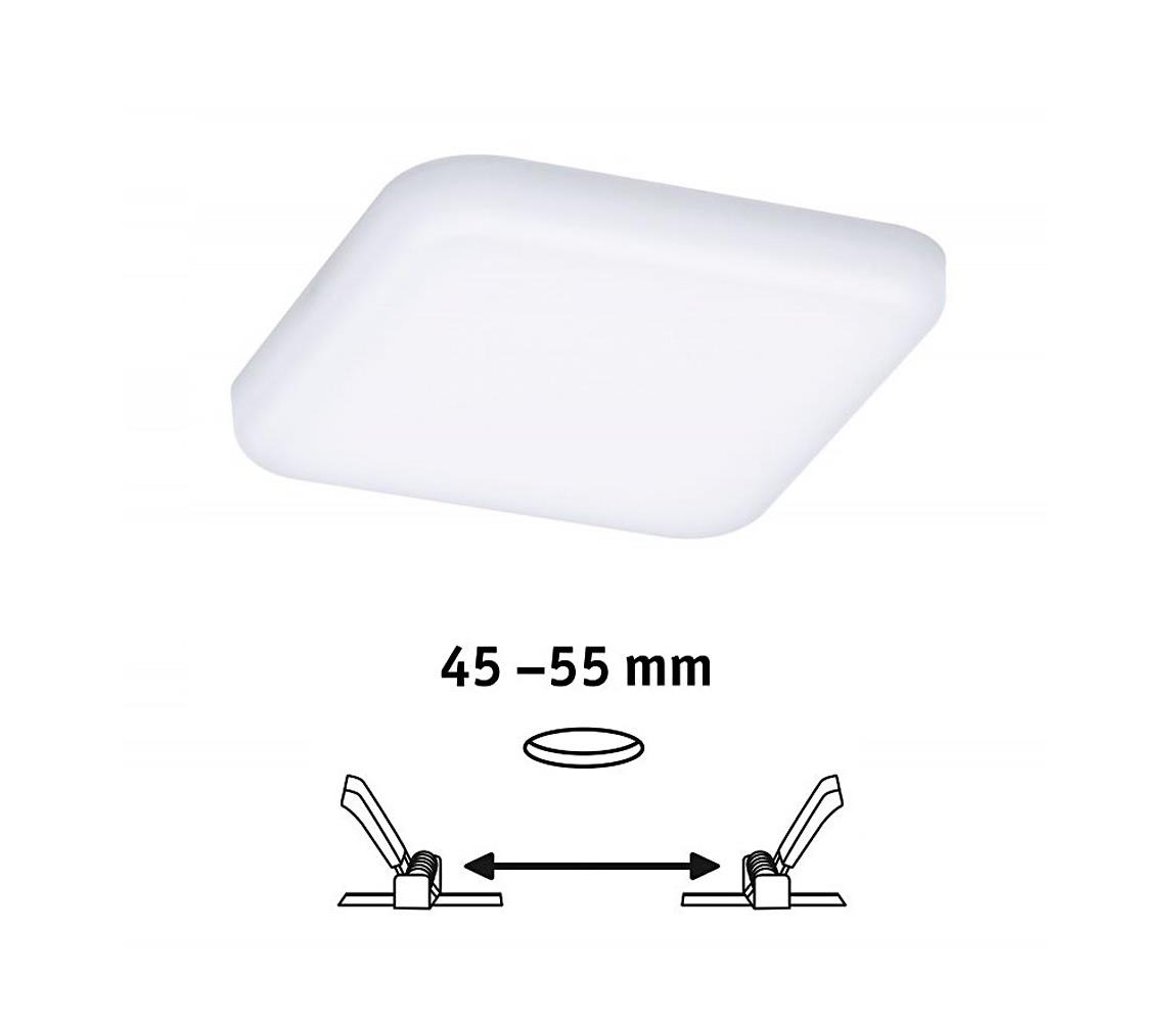 Paulmann LED pan. Veluna 3000K 7,5 cm szög. 7,5 cm