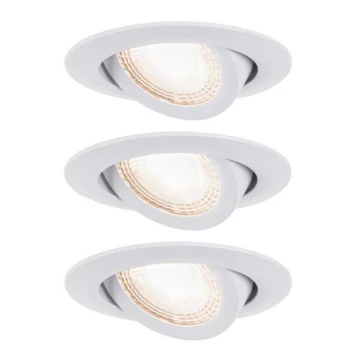 Paulmann 92985 - KÉSZLET 3xLED/4,8W Dimmelhető beépíthető lámpa 230V