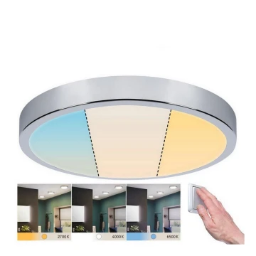 Paulmann 93023 - LED/24W IP44 Fürdőszobai mennyezeti lámpa AVIAR 230V 2700/4000/6500K