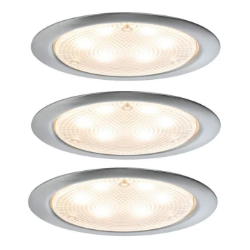 Paulmann 93559 - KÉSZLET 3xLED/2,8W Beépíthető lámpa érzékelővel MICRO LINE 230V 2700K