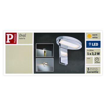 Paulmann 99088 - LED/3,2W Tükörmegvilágító RING 230V