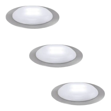 Paulmann - Nice Price 3630 - KÉSZLET 3x LED/0,3W IP44 Tájékozódási lámpa 230V 6500-9000K