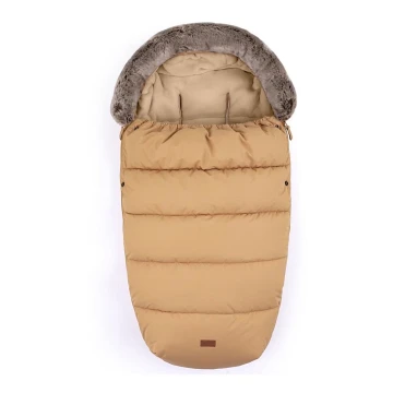 PETITE&MARS - Baba bundazsák 4 az 1-ben COMFY Elegant Caramel/Beige barna