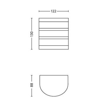 Philips - LED kültéri világítás 1xLED/3W/230V IP44