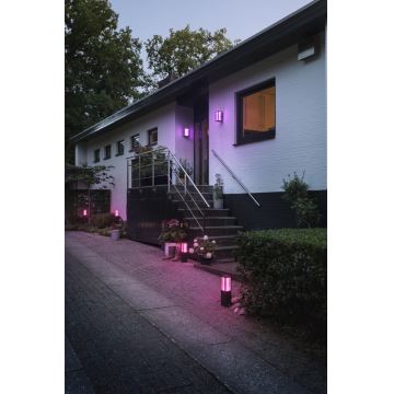 Philips - LED RGB Kültéri lámpa Hue IMPRESS 2xLED/8W/230V IP44