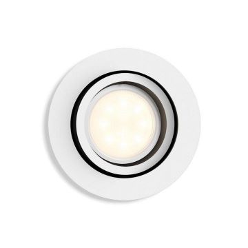 LED Dimmelhető beépíthető lámpa Philips HUE MILLISKIN 1xGU10/5,5W/230V fehér