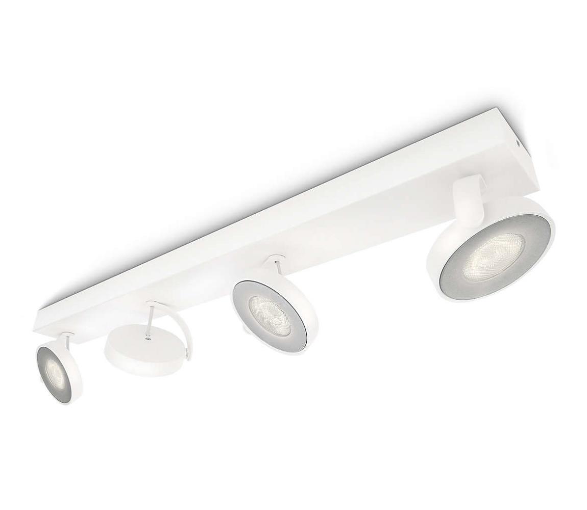 Philips Clockwork LED mennyezeti lámpa fehér 4-égő