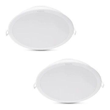 Philips - KÉSZLET 2x LED Beépíthető lámpa MESON LED/23,5W/230V 4000K