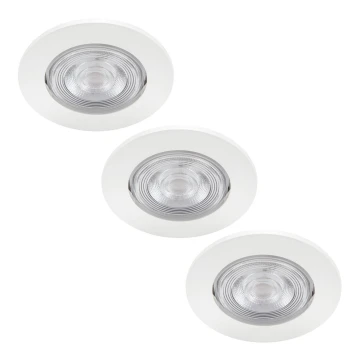 Philips - KÉSZLET 3x LED Beépíthető lámpa LED/4.5W/230V 2,700K