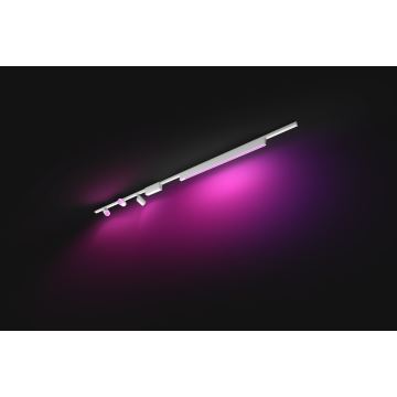 Philips - KÉSZLET 4x LED RGB Dimmelhető lámpa sínrendszerhez Hue PERIFO LED RGB/44,6W/230V 2000-6500K
