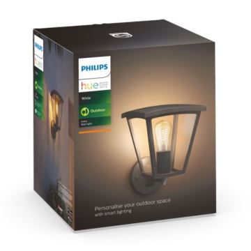 Philips - Dimmelhető kültéri fali lámpa Hue INARA 1xE27/7W/230V Wi-Fi IP44