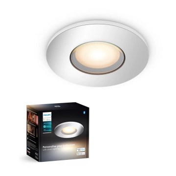 Philips - LED Dimmelhető fürdőszobai beépíthető lámpa Hue ADORE BATHROOM 1xGU10/4,2W/230V 2200-6500K IP44