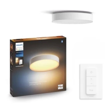 Philips - LED Dimmelhető mennyezeti lámpa Hue LED/33,5W/230V 2200-6500K átm. 425 mm fehér + távirányítás