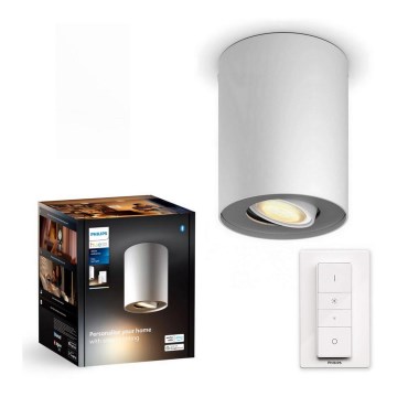 Philips - LED Dimmelhető spotlámpa Hue PILLAR 1xGU10/4,2W/230V 2200-6500K + távirányítás fehér