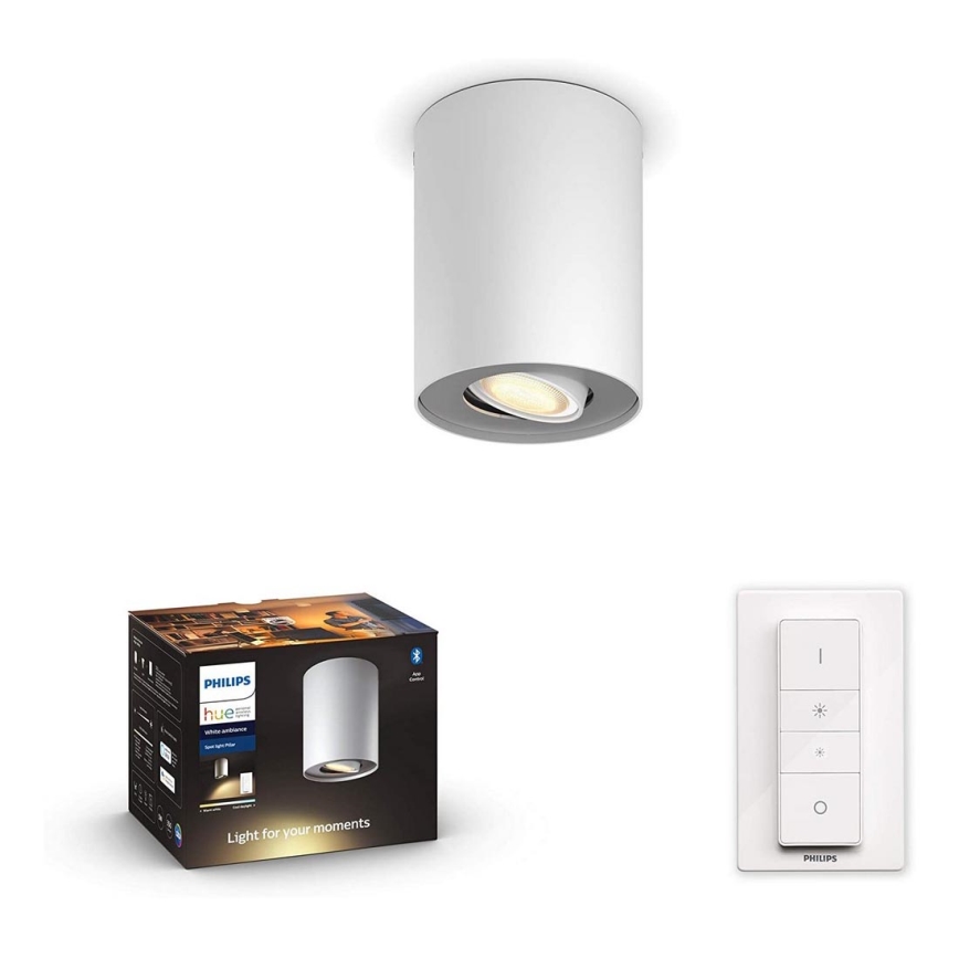 Philips - LED Dimmelhető spotlámpa Hue PILLAR 1xGU10/5W/230V + távirányítás