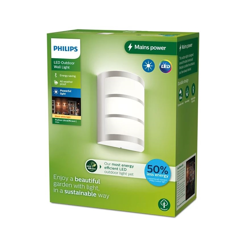 Philips - LED Kültéri fali lámpa PYTHON LED/3,8W/230V IP44