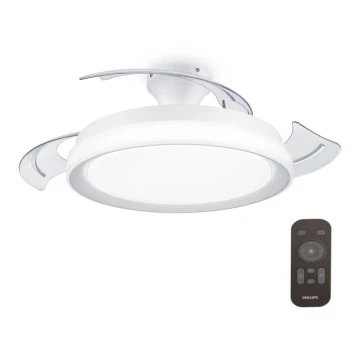 Philips - LED Mennyezeti lámpa ventilátorral BLISS LED/35W/230V 5500/4000/2700K fehér + távirányítás