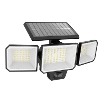 Philips -  LED Napelemes fali reflektor érzékelővel NYSIL 3xLED/8,7W/3,7V IP65