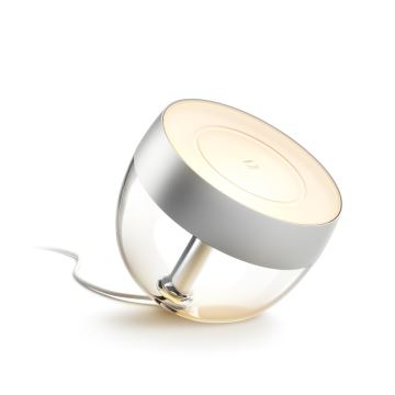 Philips - LED Asztali lámpa Hue IRIS LED/10W/230V ezüst