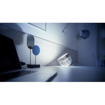 Philips - LED Asztali lámpa Hue IRIS LED/10W/230V ezüst