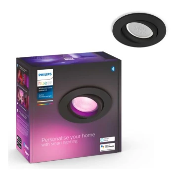 Philips - LED RGB Dimmelhető beépíthető lámpa Hue CENTURA 1xGU10/5,7W/230V 2000-6500