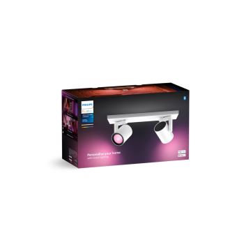 Philips - LED RGBW Dimmelhető spotlámpa Hue ARGENTA 2xGU10/4,2W/230V 2000-6500K