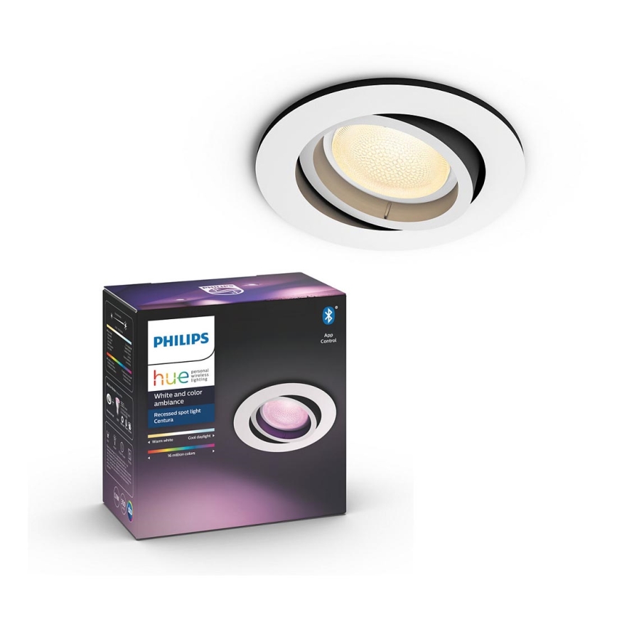 Philips - LED RGBW Dimmelhető trendi lámpa HUE CENTURA 1xGU10/5,7W/230V