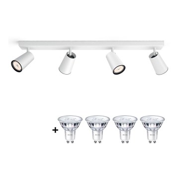 Philips - LED Spotlámpa 4xGU10/5,5W/230V