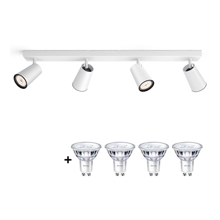 Philips - LED Spotlámpa 4xGU10/5,5W/230V