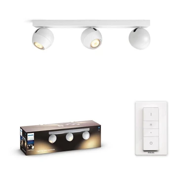 Philips - LED Szabályozható spotlámpa Hue BUCKRAM 3xGU10/5W/230V