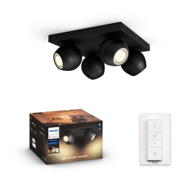 Philips - LED Szabályozható spotlámpa Hue BUCKRAM 4xGU10/5W/230V