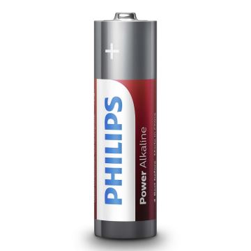 Philips LR6P12W/10 - 12 db alkáli elem AA POWER ALKALINE 1,5V