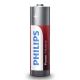Philips LR6P4F/10 - 4 db alkáli elem AA POWER ALKALINE 1,5V 2600mAh