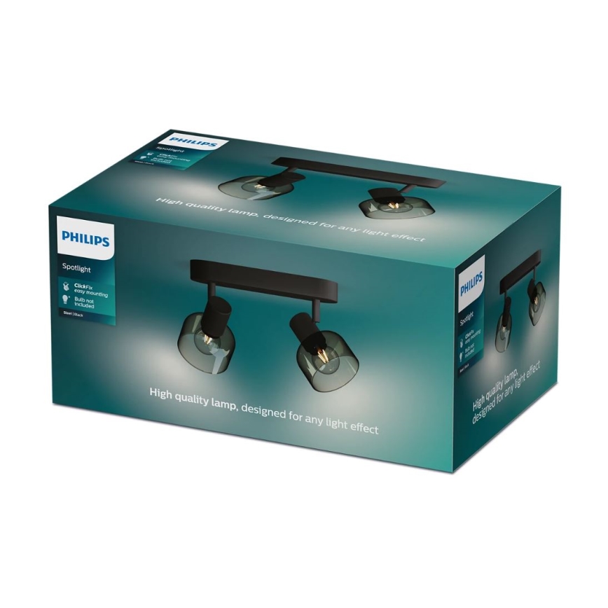 Philips - Spotlámpa SLEET 2xE14/25W/230V