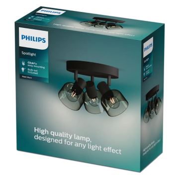 Philips - Spotlámpa SLEET 3xE14/25W/230V