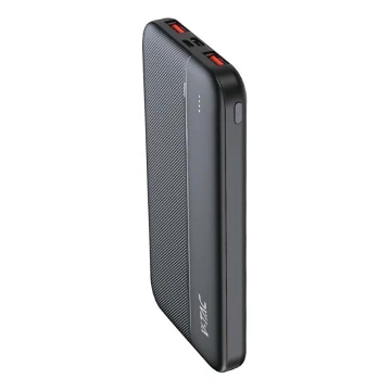 Power Bank Power Delivery 10000mAh/22,5W/5V fekete