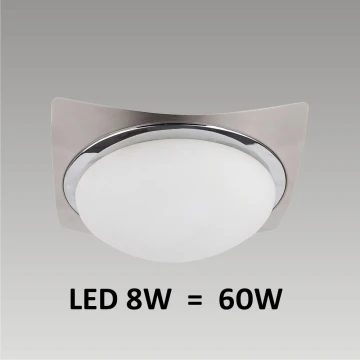 PREZENT LED49013 - LENS LED-es fali/mennyezeti lámpa 1xLED/8W 170mm