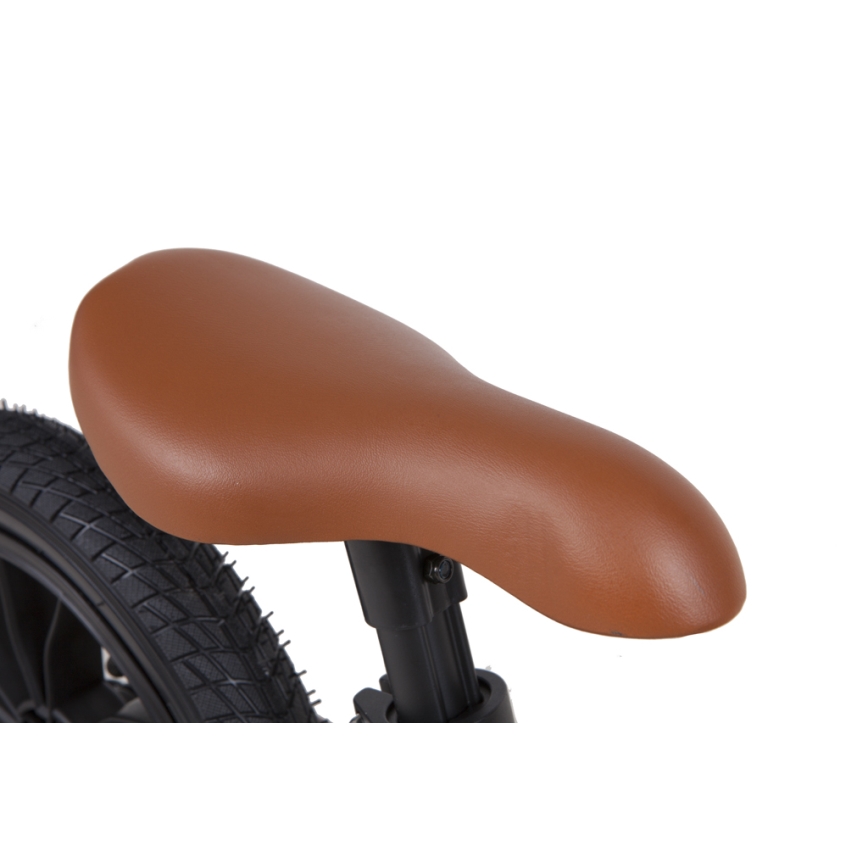 QPlay - RACER AIR futóbicikli fekete/barna