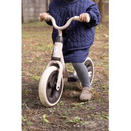 QPlay - Tolós bicikli TRAINER bézs