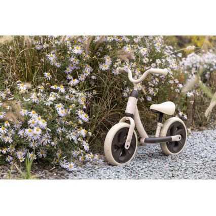 QPlay - Tolós bicikli TRAINER bézs