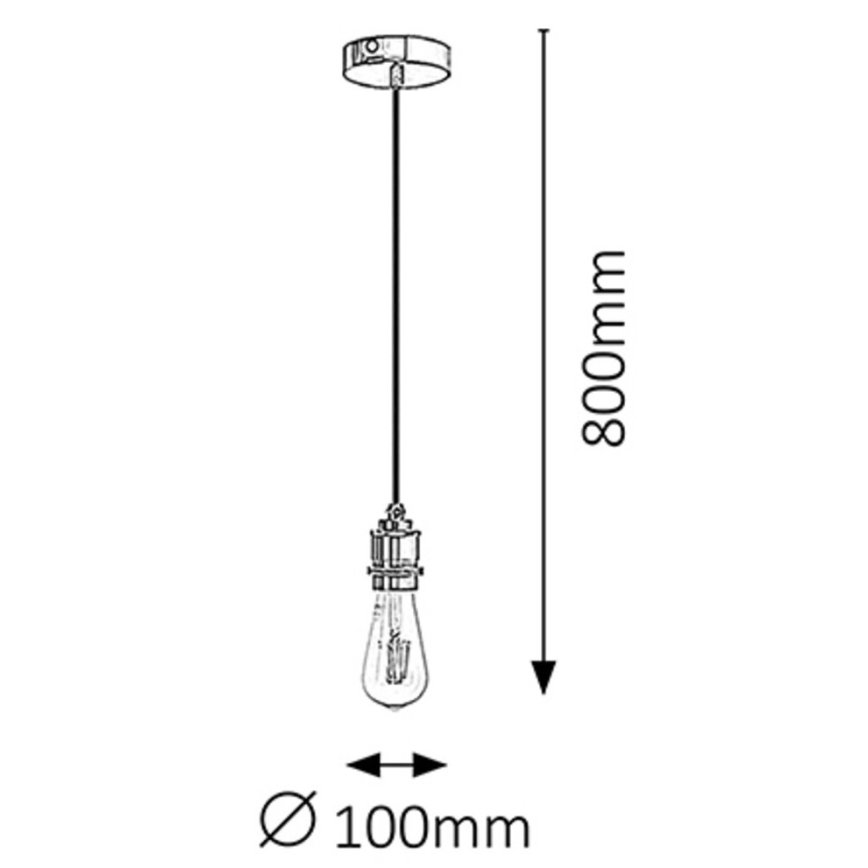 Rabalux - Függeszték E27/40W/230V