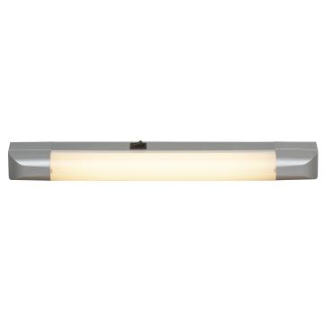 Rabalux 2306 - Pultmegvilágító BAND LIGHT 1xG13/10W/230V ezüst