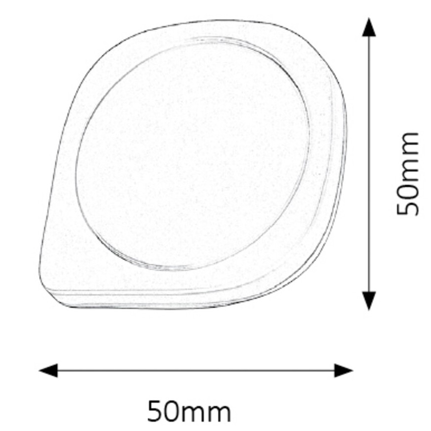 Rabalux - LED lámpa érzékelővel LED/0,5W/230V 2700K fehér