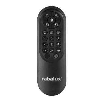 Rabalux - LED Dimmelhető mennyezeti lámpa ventilátorral LED/35W/230V 3000-6000K + távirányító