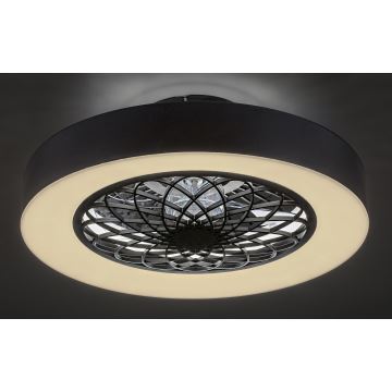 Rabalux - LED Dimmelhető mennyezeti lámpa ventilátorral LED/35W/230V 3000-6000K + távirányító